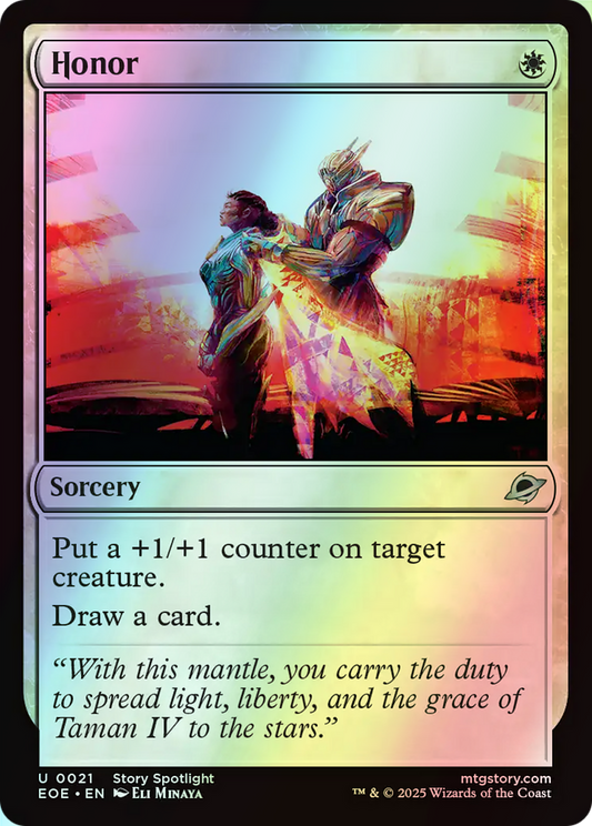 Honor (EOE) #21 [EN/F]