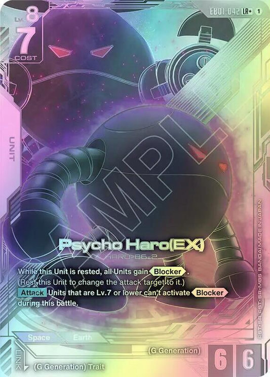 Psycho Haro (EX) (LR+) (EB01) #EB01-042_LRP [EN/F]