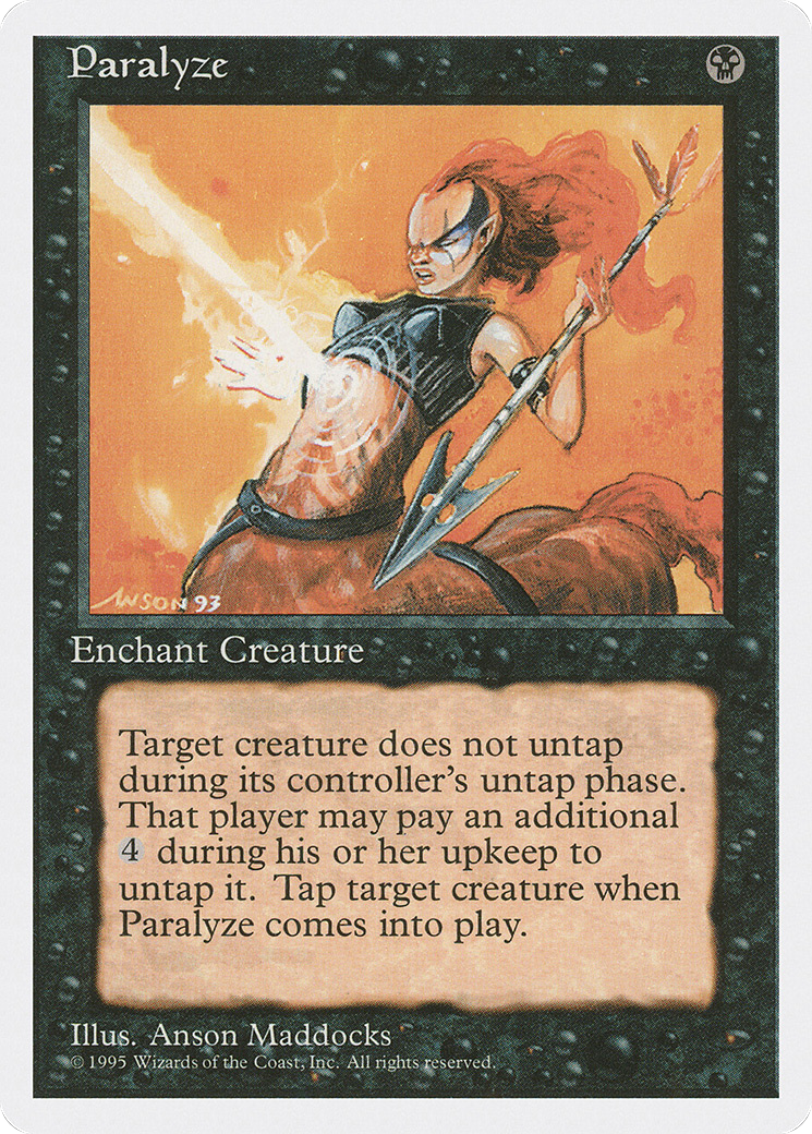 Paralyze (4ED) #151 [EN/N]