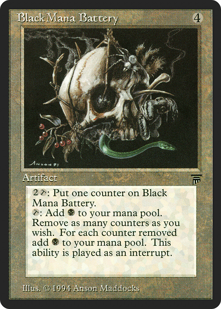 Black Mana Battery (LEG) #274 [EN/N]