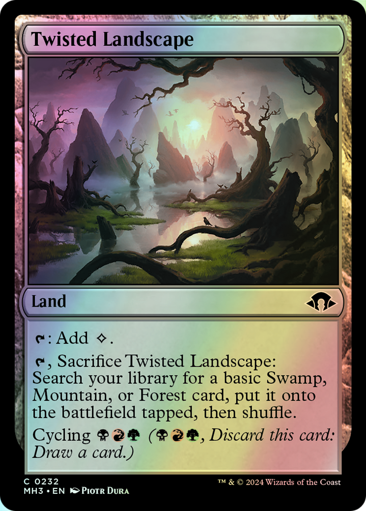 Twisted Landscape (MH3) #232 [EN/F]