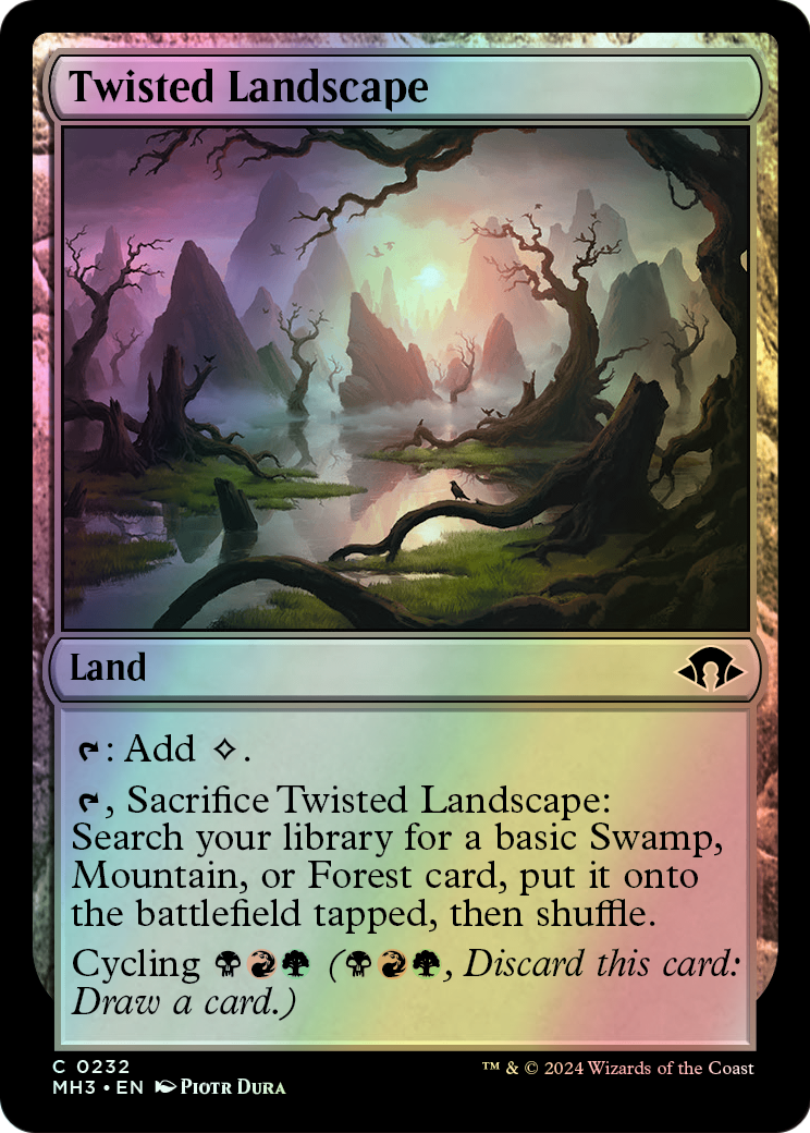 Twisted Landscape (MH3) #232 [EN/F]
