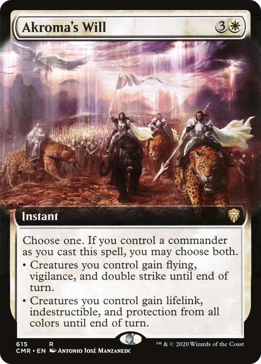 Akroma's Will (CMR) #615 [EN/N]