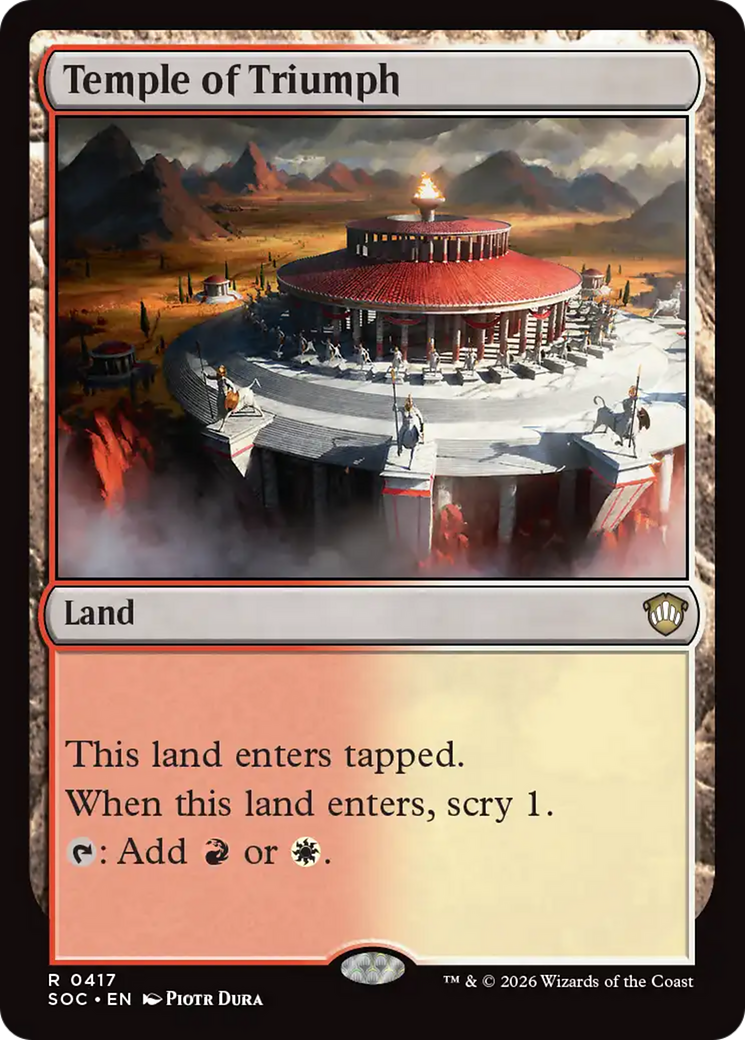 Temple of Triumph (SOC) #417 [EN/N]