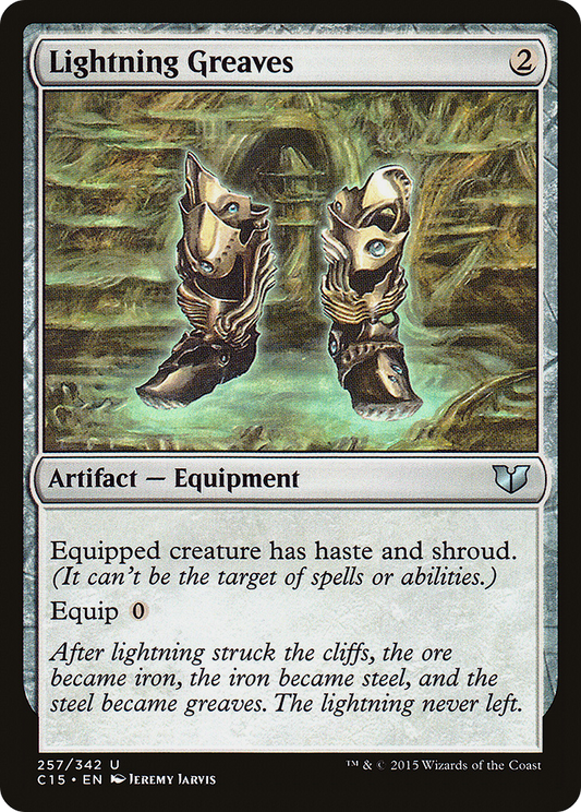 Lightning Greaves (C15) #257 [EN/N] s/o