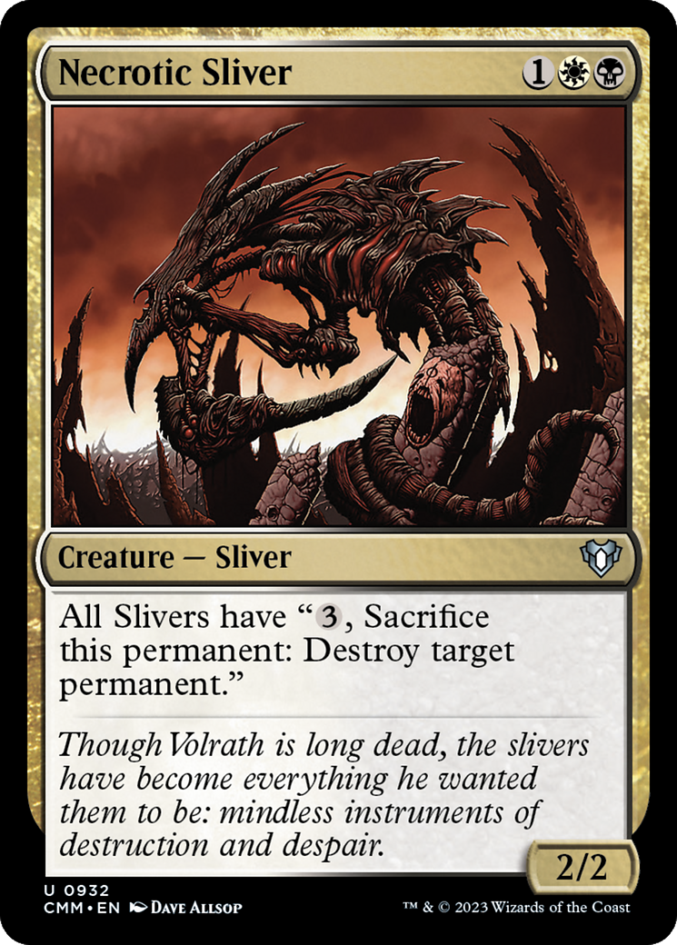 Necrotic Sliver (CMM) #932 [EN/N]