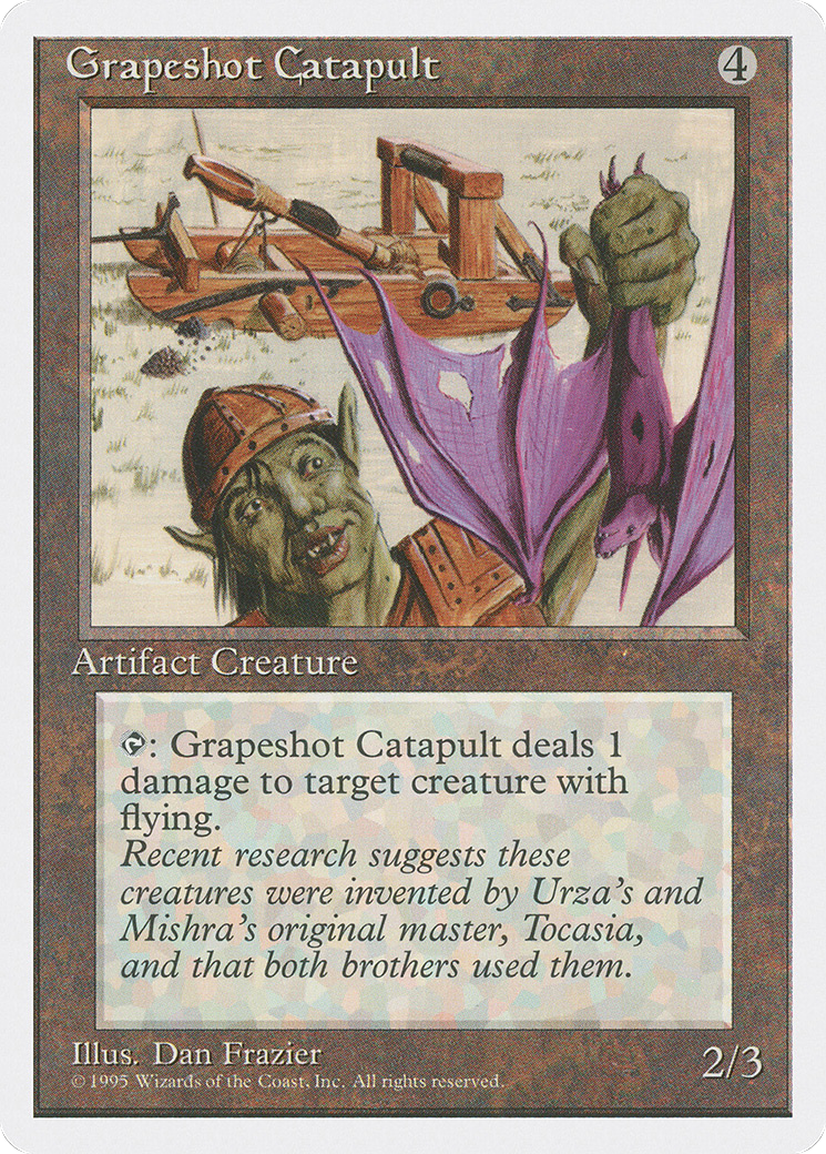 Grapeshot Catapult (4ED) #322 [EN/N]