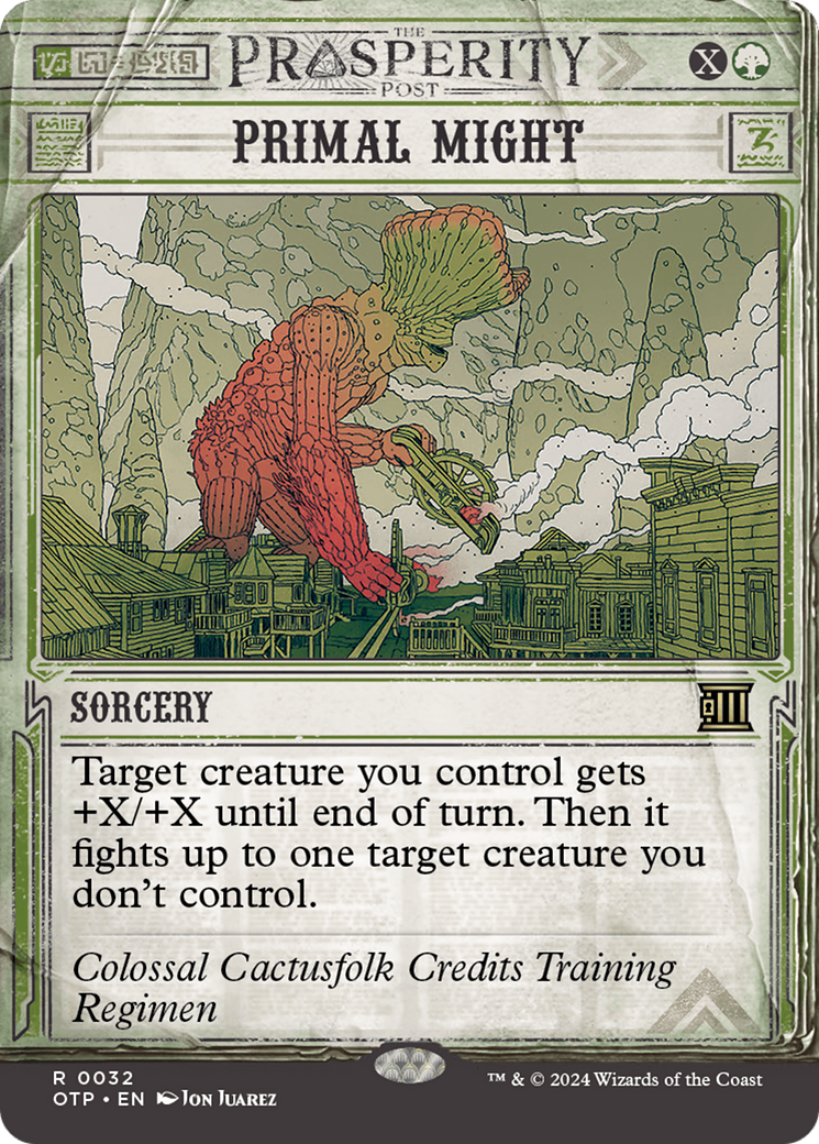 Primal Might (OTP) #32 [EN/N]