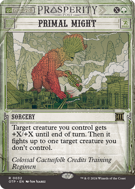 Primal Might (OTP) #32 [EN/N]