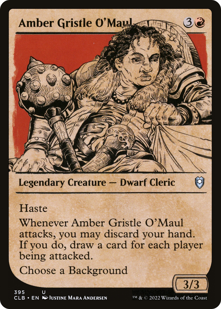 Amber Gristle O'Maul (CLB) #395 [EN/N]