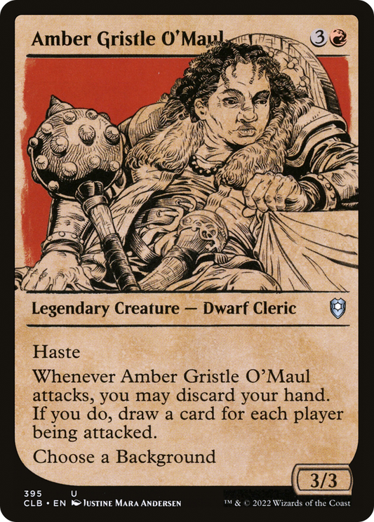 Amber Gristle O'Maul (CLB) #395 [EN/N]