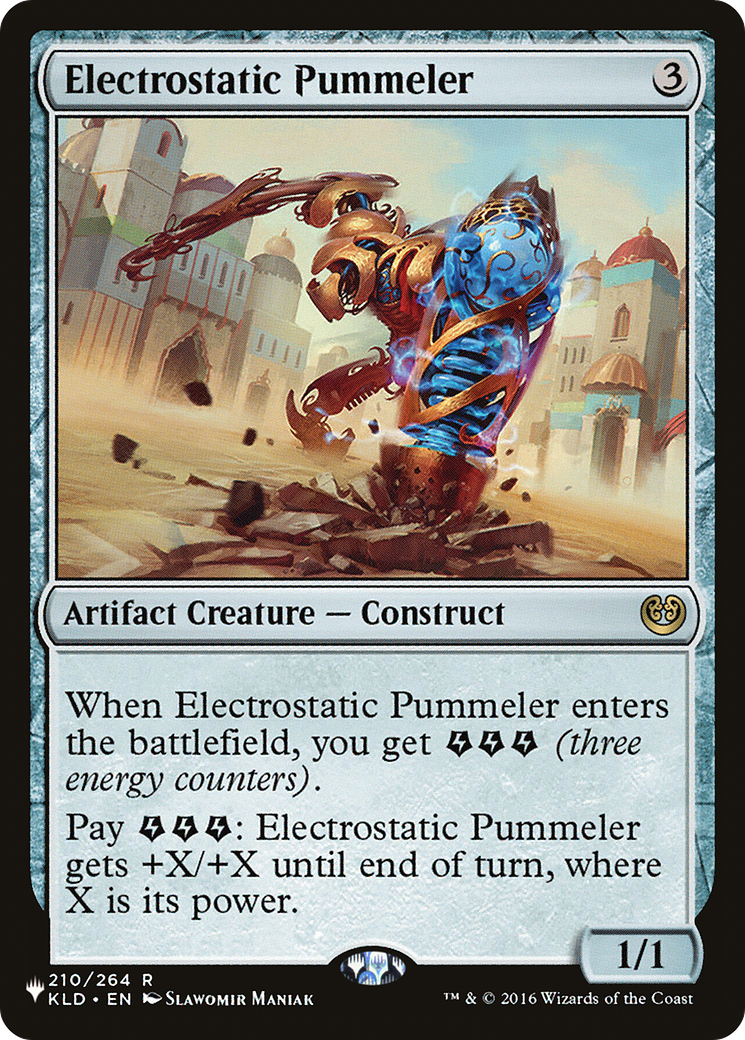 Electrostatic Pummeler (PLST) #KLD-210 [EN/N]