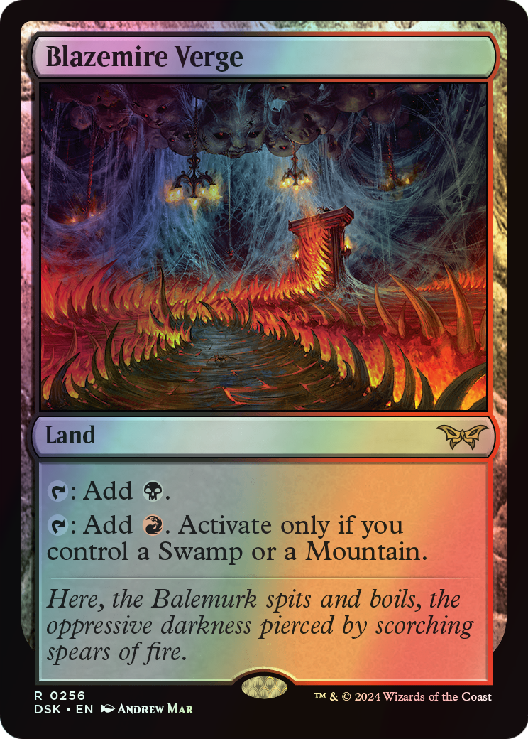 Blazemire Verge (DSK) #256 [EN/F] s/o