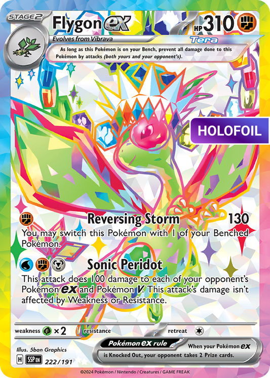 Flygon ex - 222/191 (SSP) #222 [EN/H] s/o