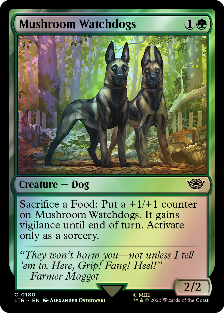 Mushroom Watchdogs (LTR) #180 [EN/F]