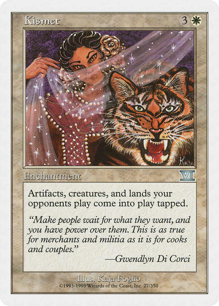 Kismet (6ED) #27 [EN/N] s/o