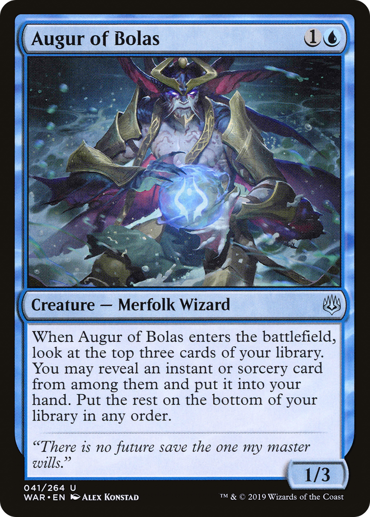 Augur of Bolas (WAR) #41 [EN/N]