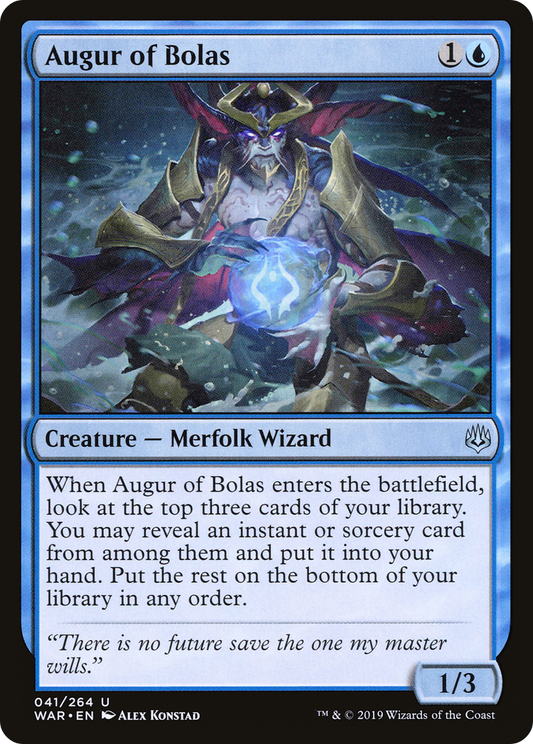 Augur of Bolas (WAR) #41 [EN/N]
