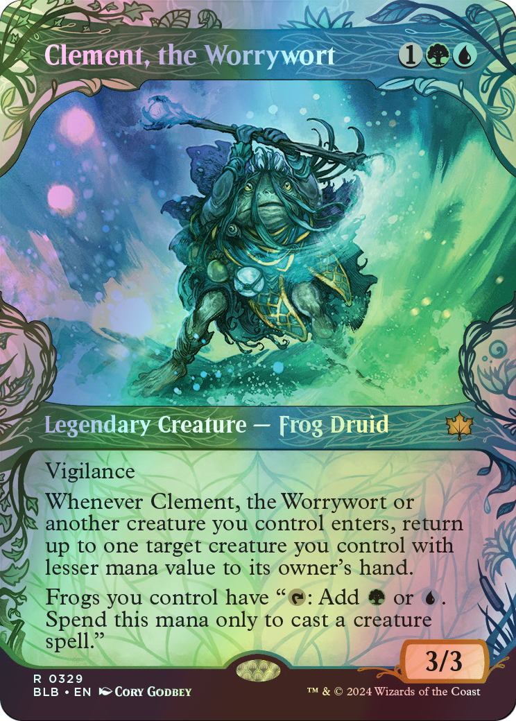 Clement, the Worrywort (BLB) #329 [EN/F]