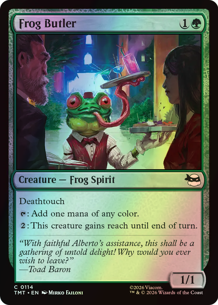 Frog Butler (TMT) #114 [EN/F]