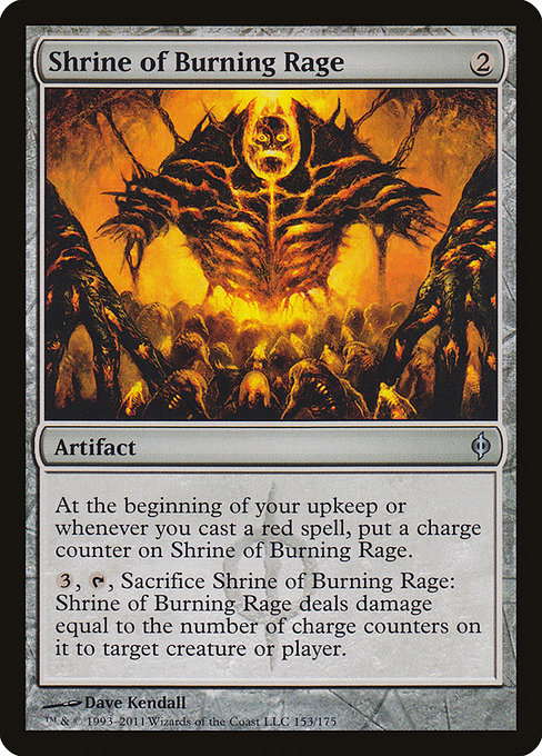 Shrine of Burning Rage (NPH) #153 [EN/N]