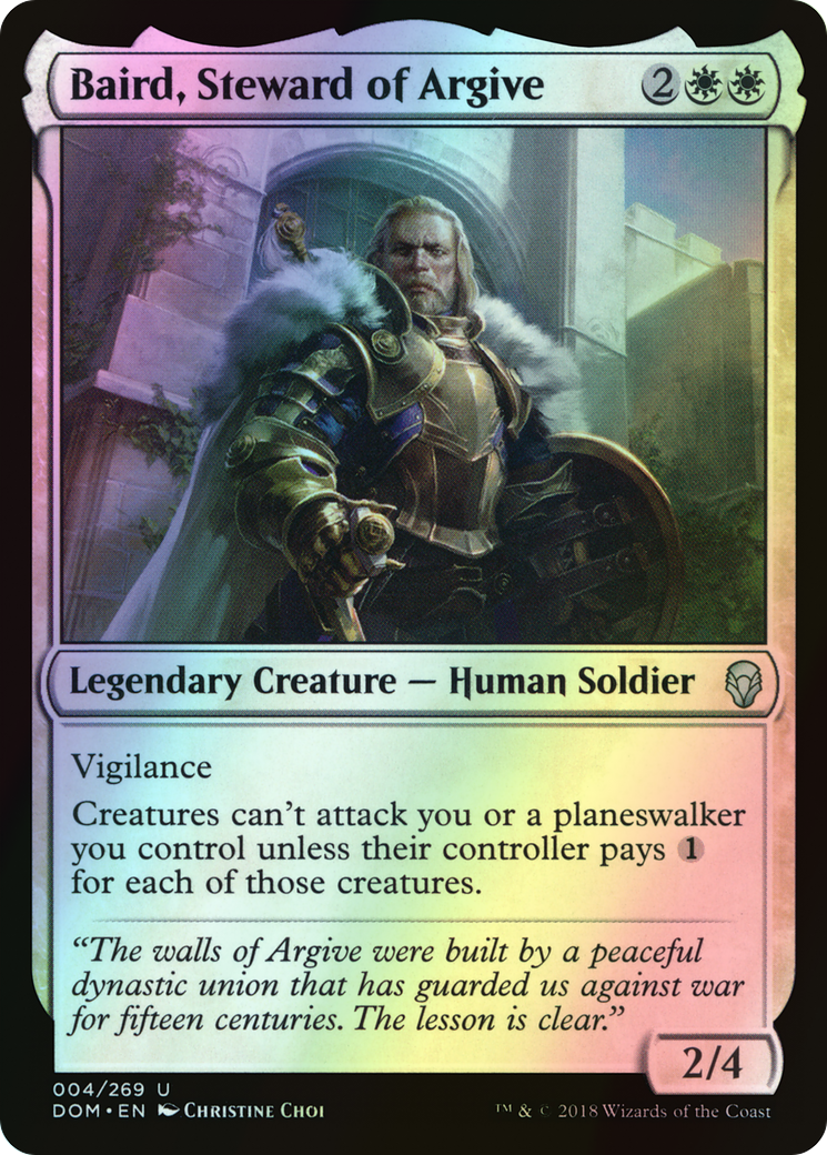 Baird, Steward of Argive (DOM) #4 [EN/F]