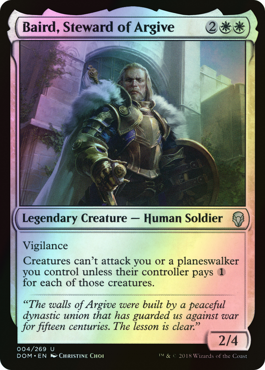 Baird, Steward of Argive (DOM) #4 [EN/F]