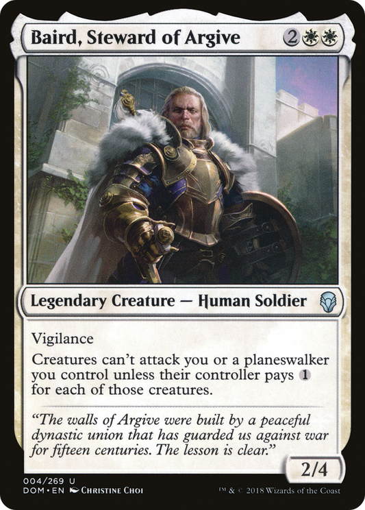 Baird, Steward of Argive (DOM) #4 [EN/N]