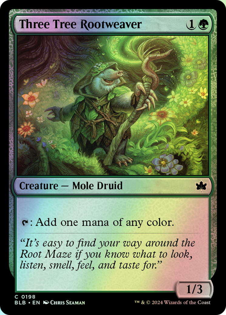 Three Tree Rootweaver (BLB) #198 [EN/F]