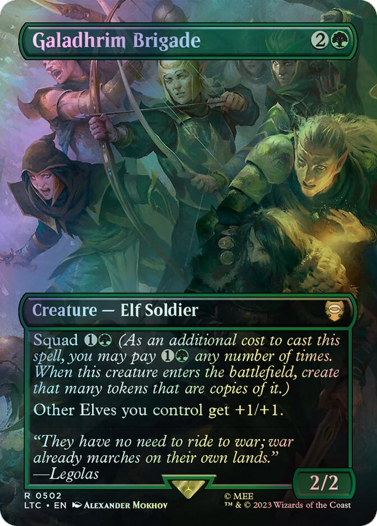 Galadhrim Brigade (LTC) #502 [EN/F]