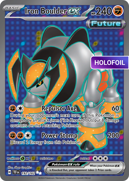 Iron Boulder ex (TEF) #192 [EN/H] s/o