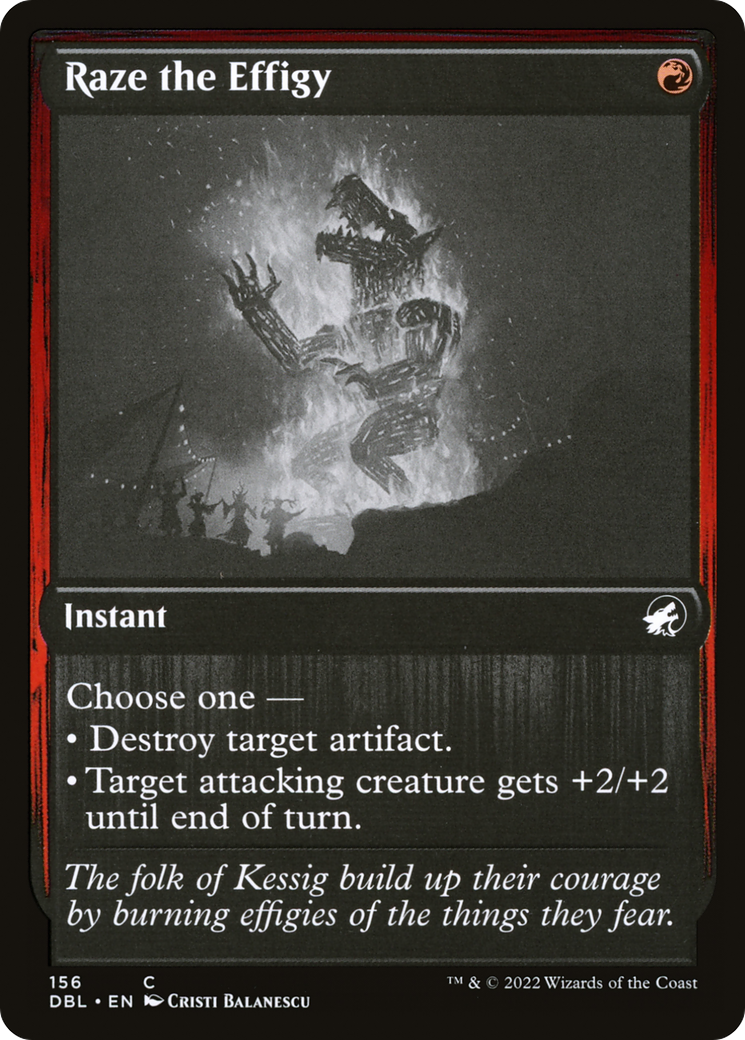 Raze the Effigy (DBL) #156 [EN/N]