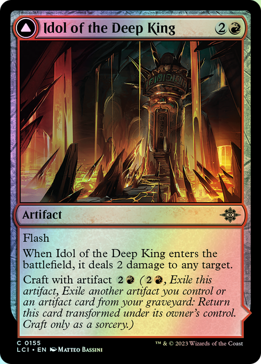 Idol of the Deep King // Sovereign's Macuahuitl (LCI) #155 [EN/F]
