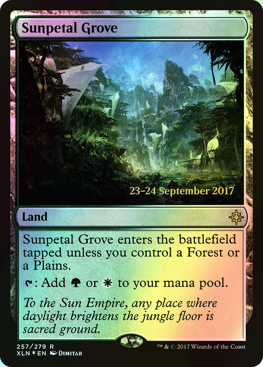 Sunpetal Grove (PXLN) #257s [EN/F] s/o