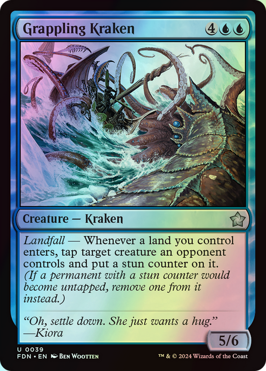 Grappling Kraken (FDN) #39 [EN/F] s/o