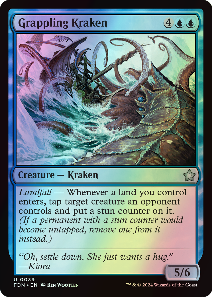 Grappling Kraken (FDN) #39 [EN/F]
