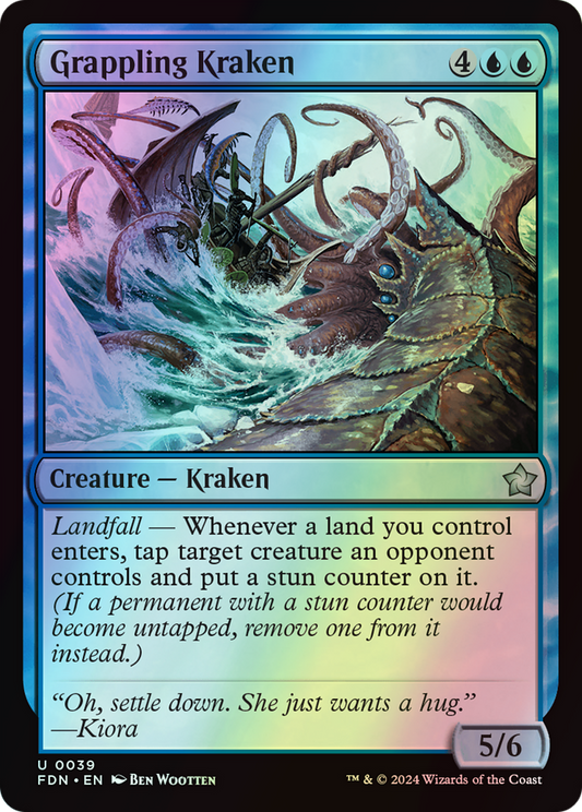 Grappling Kraken (FDN) #39 [EN/F] s/o