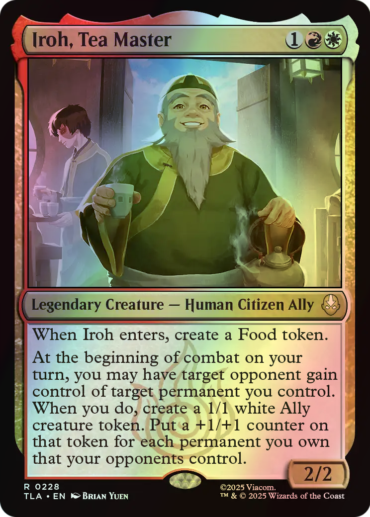 Iroh, Tea Master (TLA) #228 [EN/F] s/o