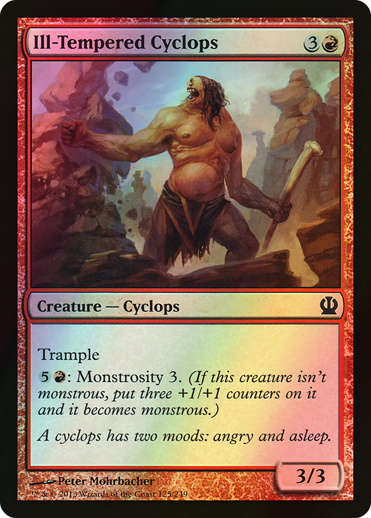 Ill-Tempered Cyclops (THS) #125 [EN/F]