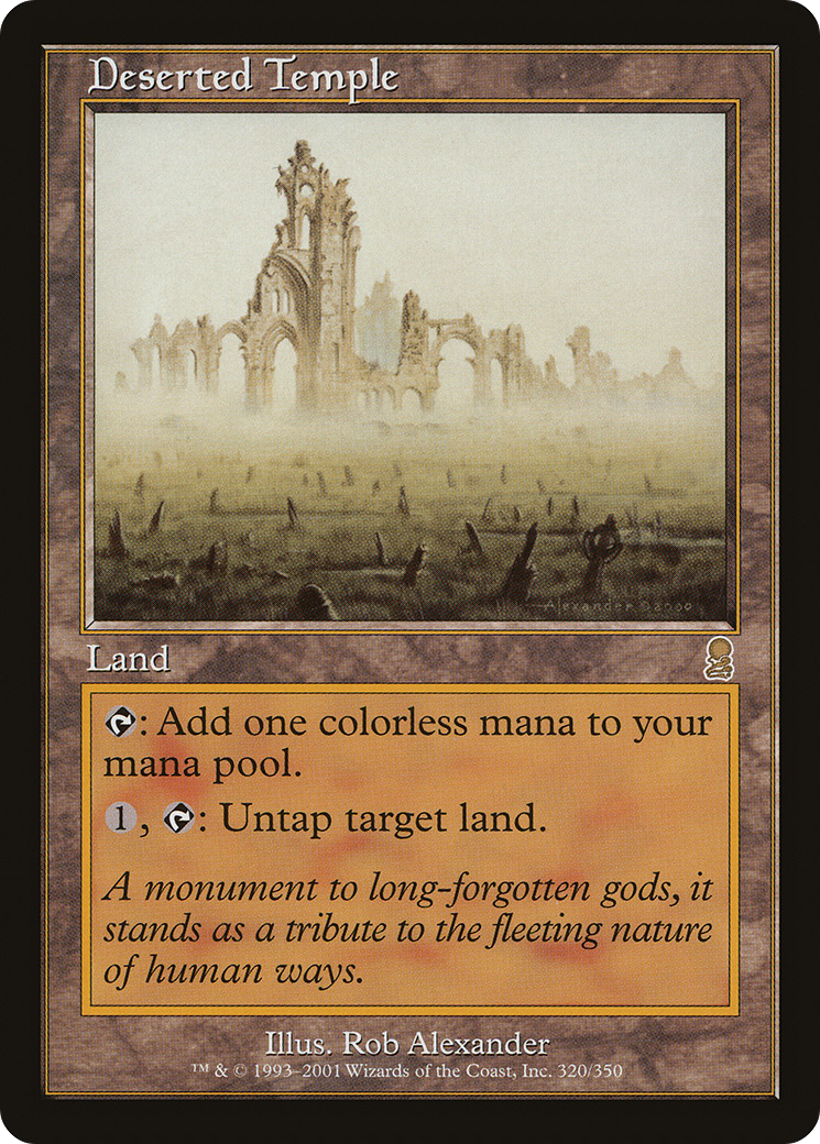 Deserted Temple (ODY) #320 [EN/N]