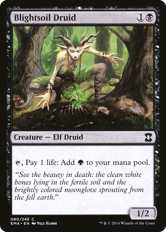 Blightsoil Druid (EMA) #80 [EN/N]