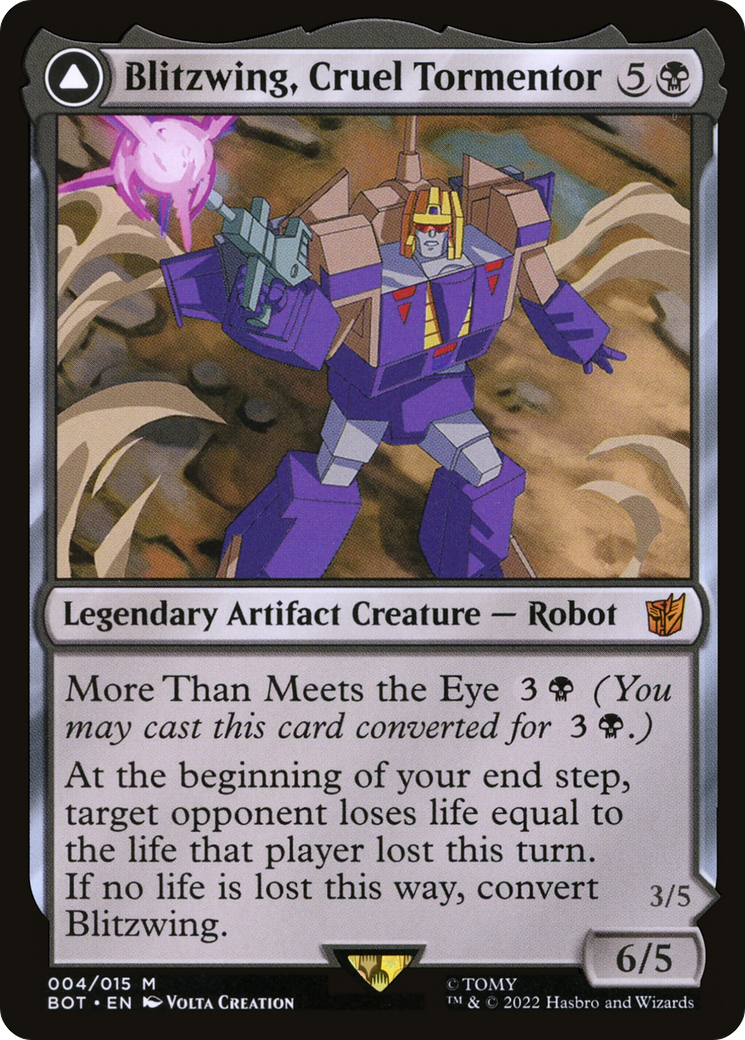 Blitzwing, Cruel Tormentor // Blitzwing, Adaptive Assailant (BOT) #4 [EN/N]