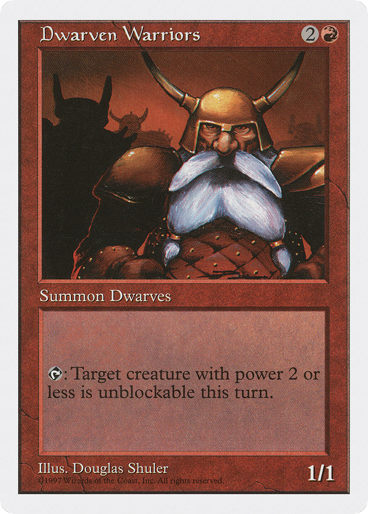Dwarven Warriors (5ED) #222 [EN/N] s/o