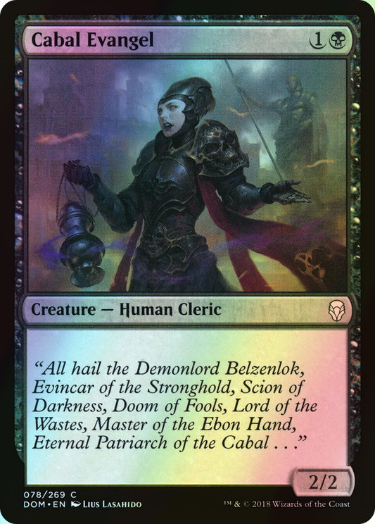 Cabal Evangel (DOM) #78 [EN/F]