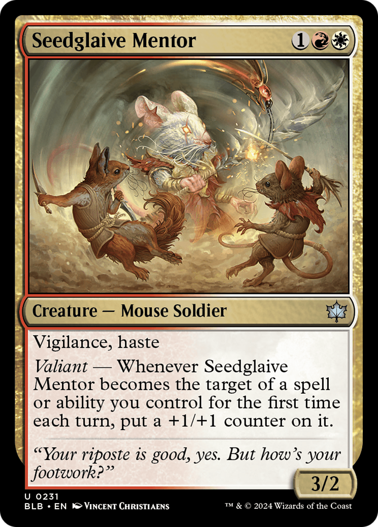 Seedglaive Mentor (BLB) #231 [EN/N] s/o
