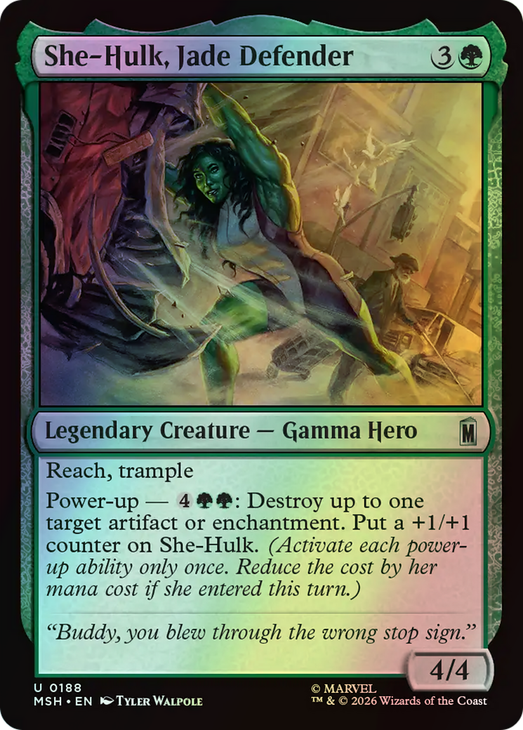 She-Hulk, Jade Defender (MSH) #188 [EN/F]