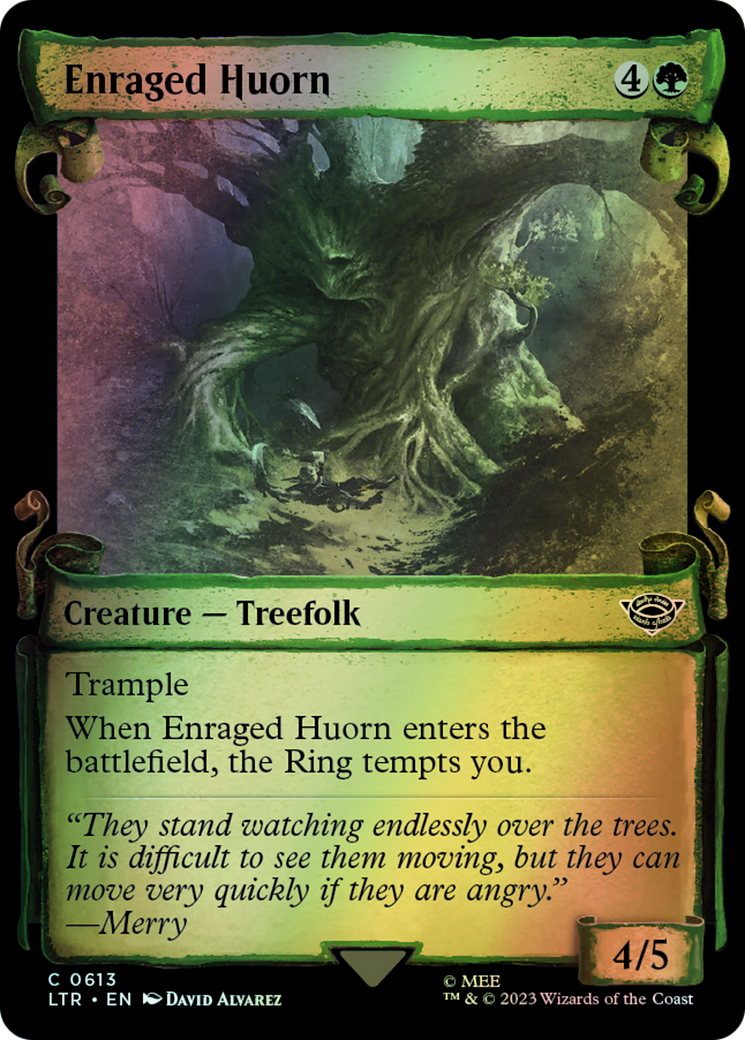 Enraged Huorn - Silver Foil (LTR) #613 [EN/F]