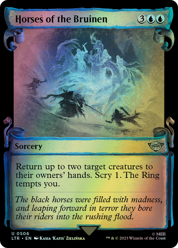 Horses of the Bruinen - Silver Foil (LTR) #506 [EN/F]