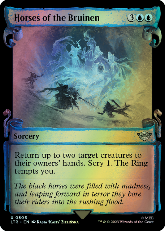 Horses of the Bruinen - Silver Foil (LTR) #506 [EN/F]