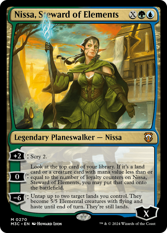 Nissa, Steward of Elements (M3C) #270 [EN/N]